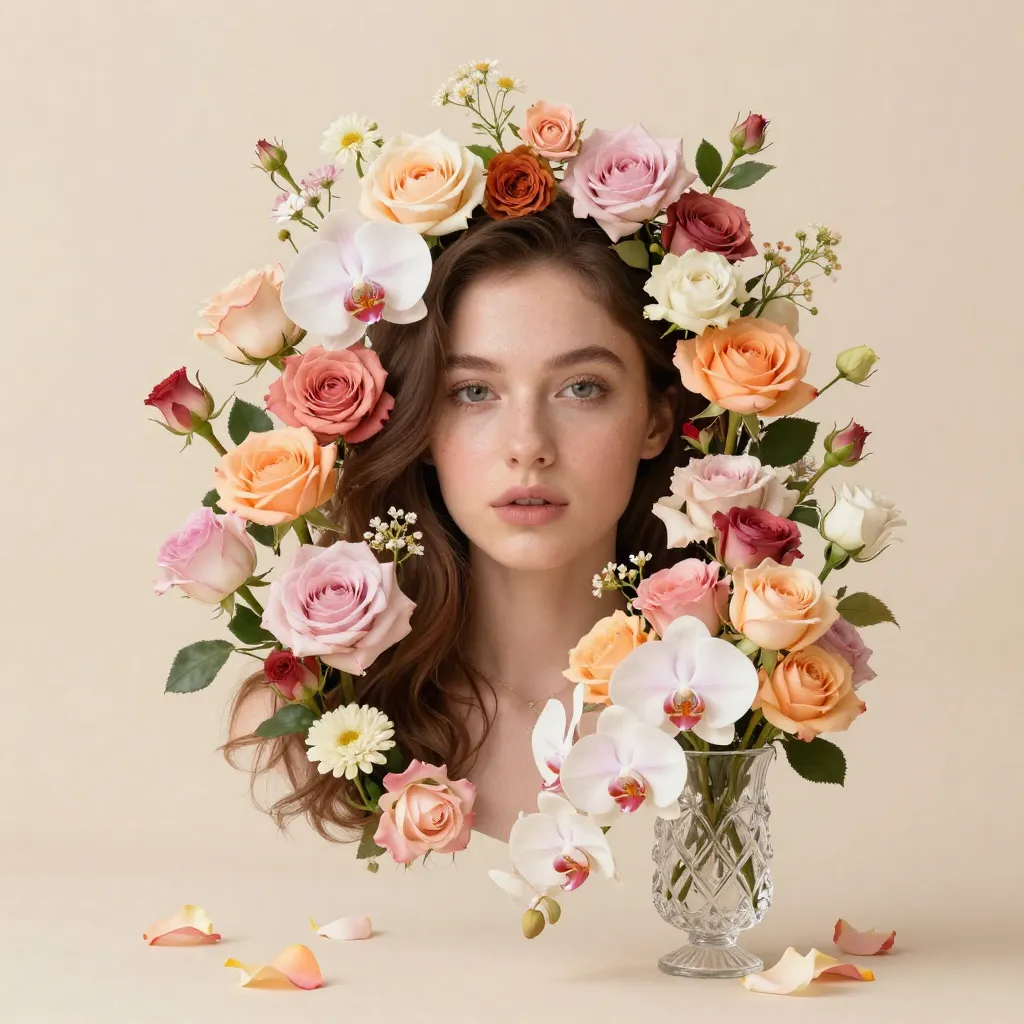 Birthday celebration floral arrangement